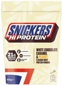 Snickers White Protein Powder 875g/455g - White Chocolate, Caramel & Peanut