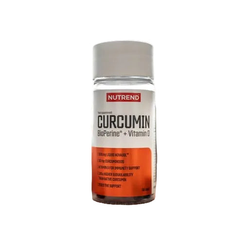 Nutrend Curcumin + Bioperine + Vitamin D, 60 Kapseln