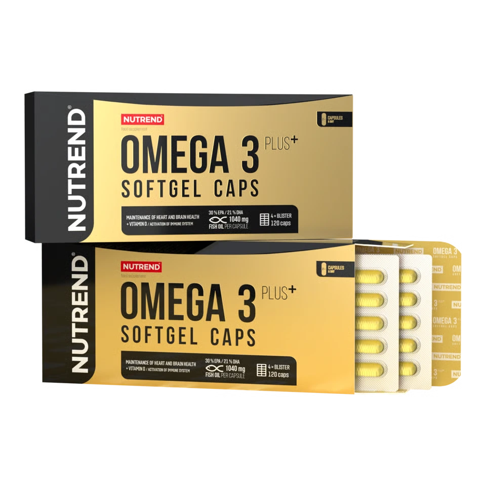 Nutrend Omega 3 Plus 120 Softgel Kapseln