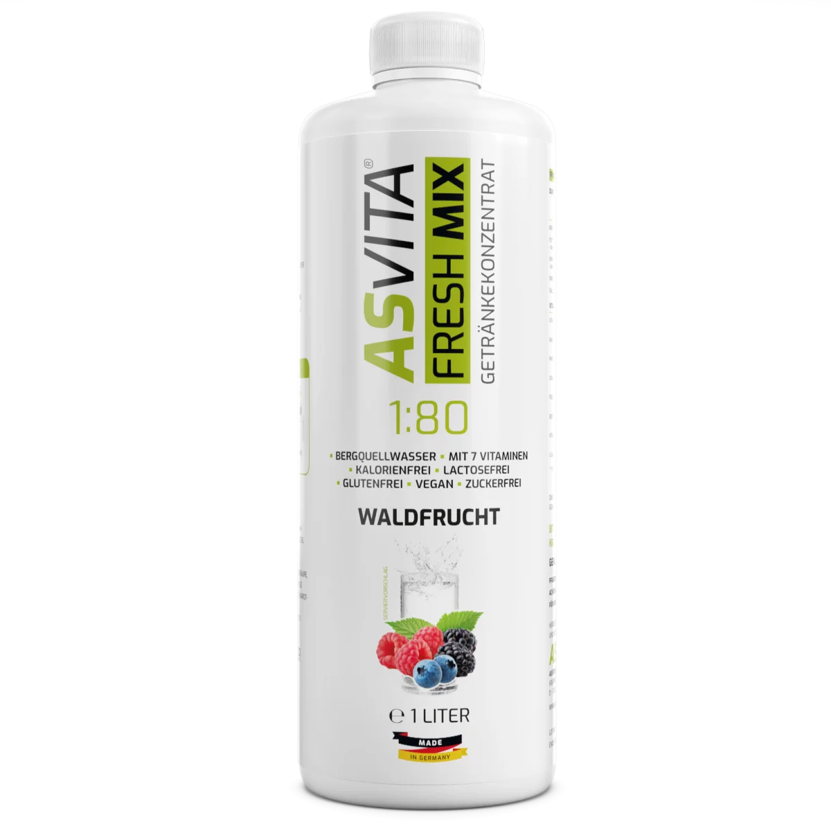 ASVita Fresh Mix Mineralgetränk 1/80 - 1L