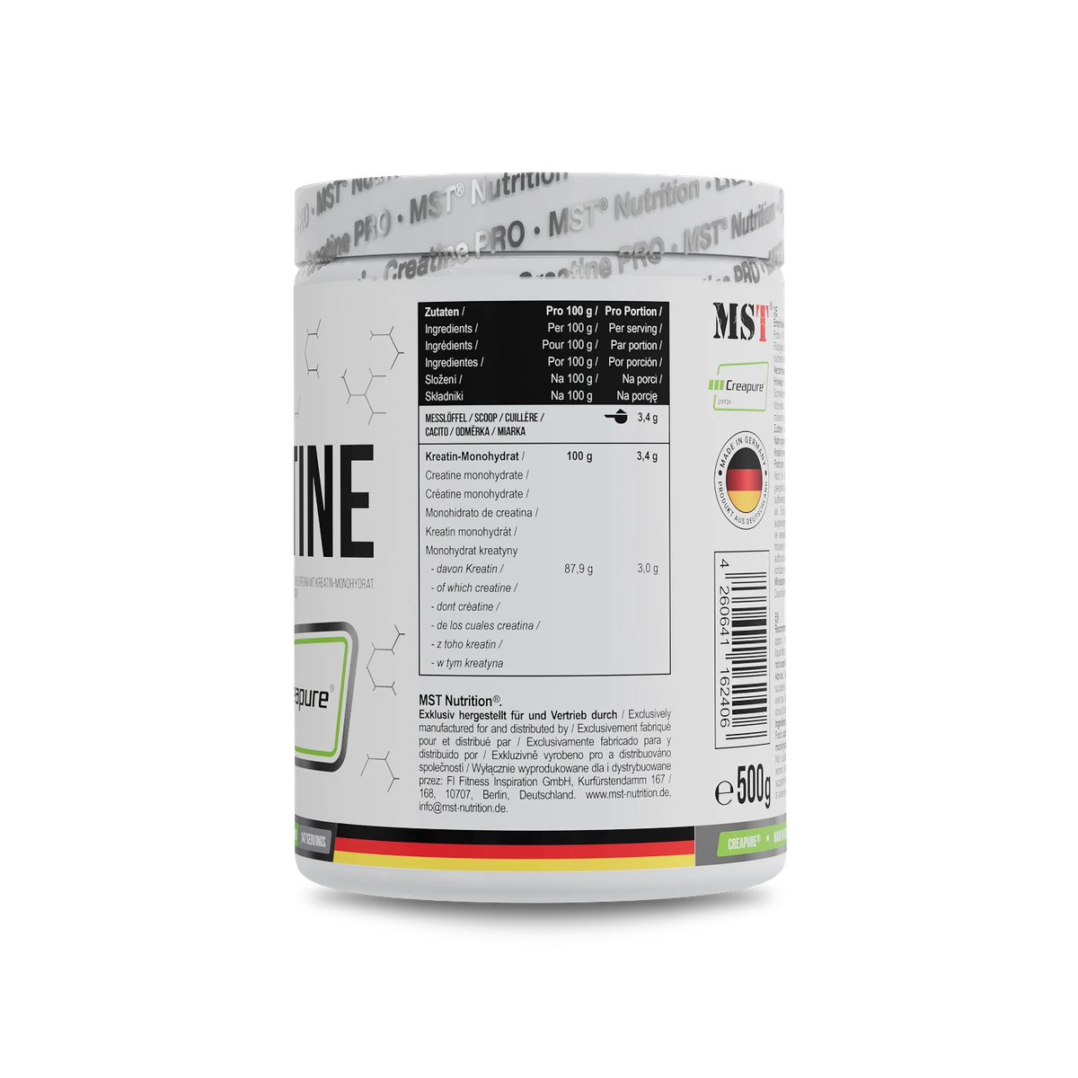 MST - Creatin Pro CREAPURE 500g