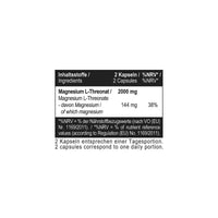 MST - Magnesium L-Threonate Magtein® 1000mg - 120 Kapseln