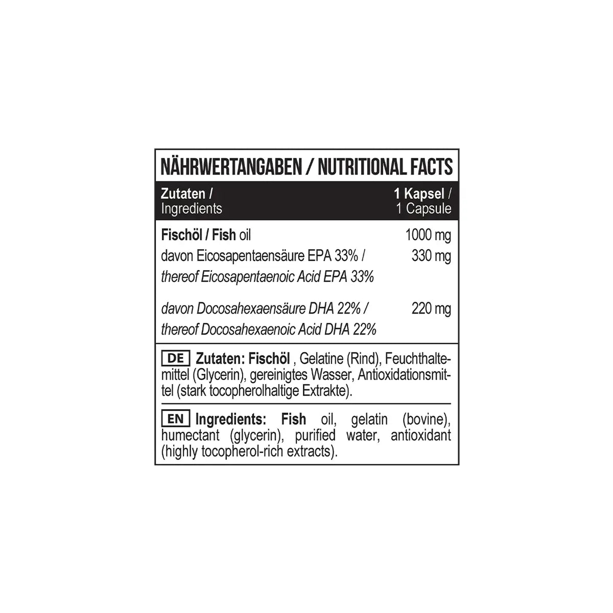 MST - Omega 3 Selected 120 Kapseln