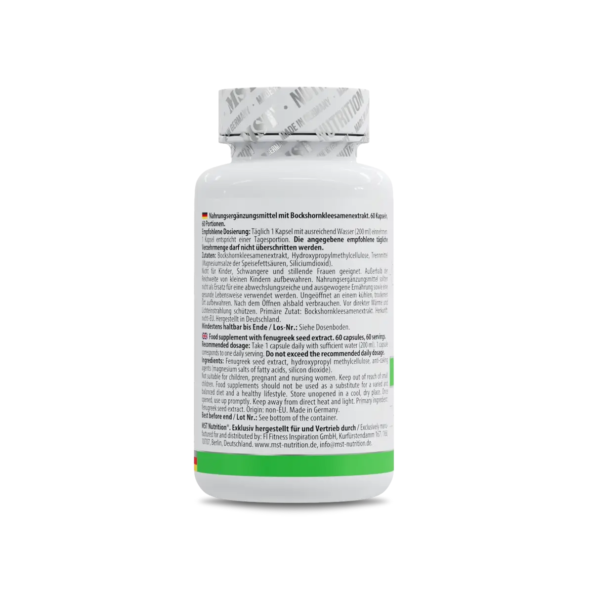 MST - Fenugreek 60 Kapseln