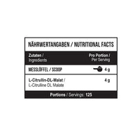 MST - Citrulline Malat 500g Unflavored