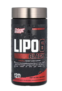 Nutrex Lipo 6 black 120 liquid caps
