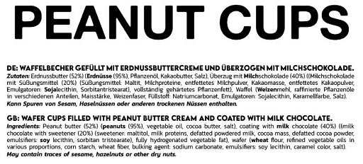 INLEAD Peanut Cups - Karton 15x50g