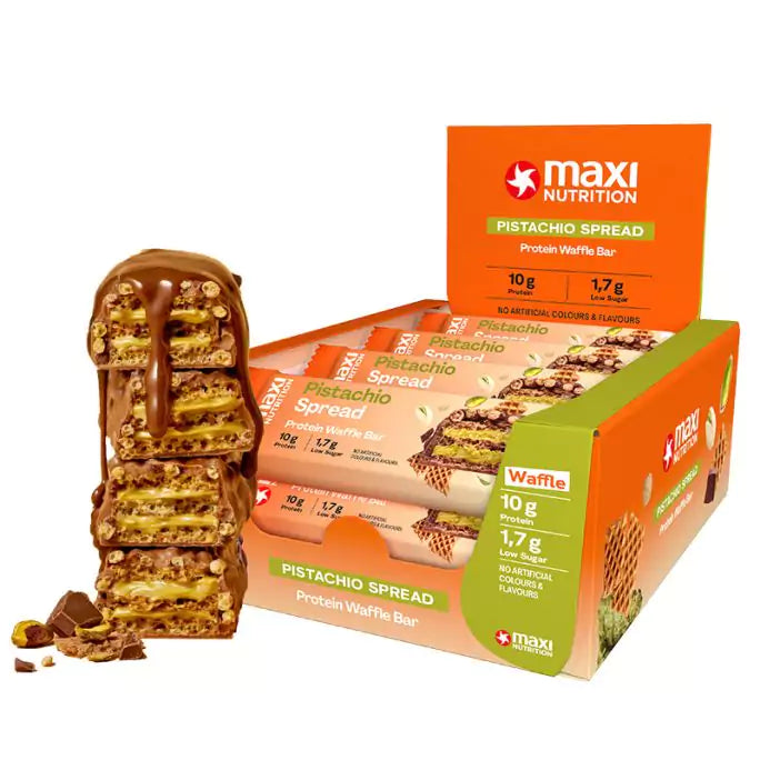 MaxiNutrition Protein Waffle Bar 12x40g