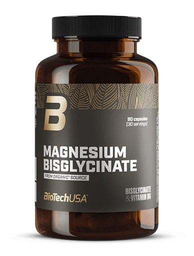 BioTech Magnesium Bisglycinate from organic sources 90 Kapseln