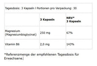 BioTech Magnesium Bisglycinate from organic sources 90 Kapseln