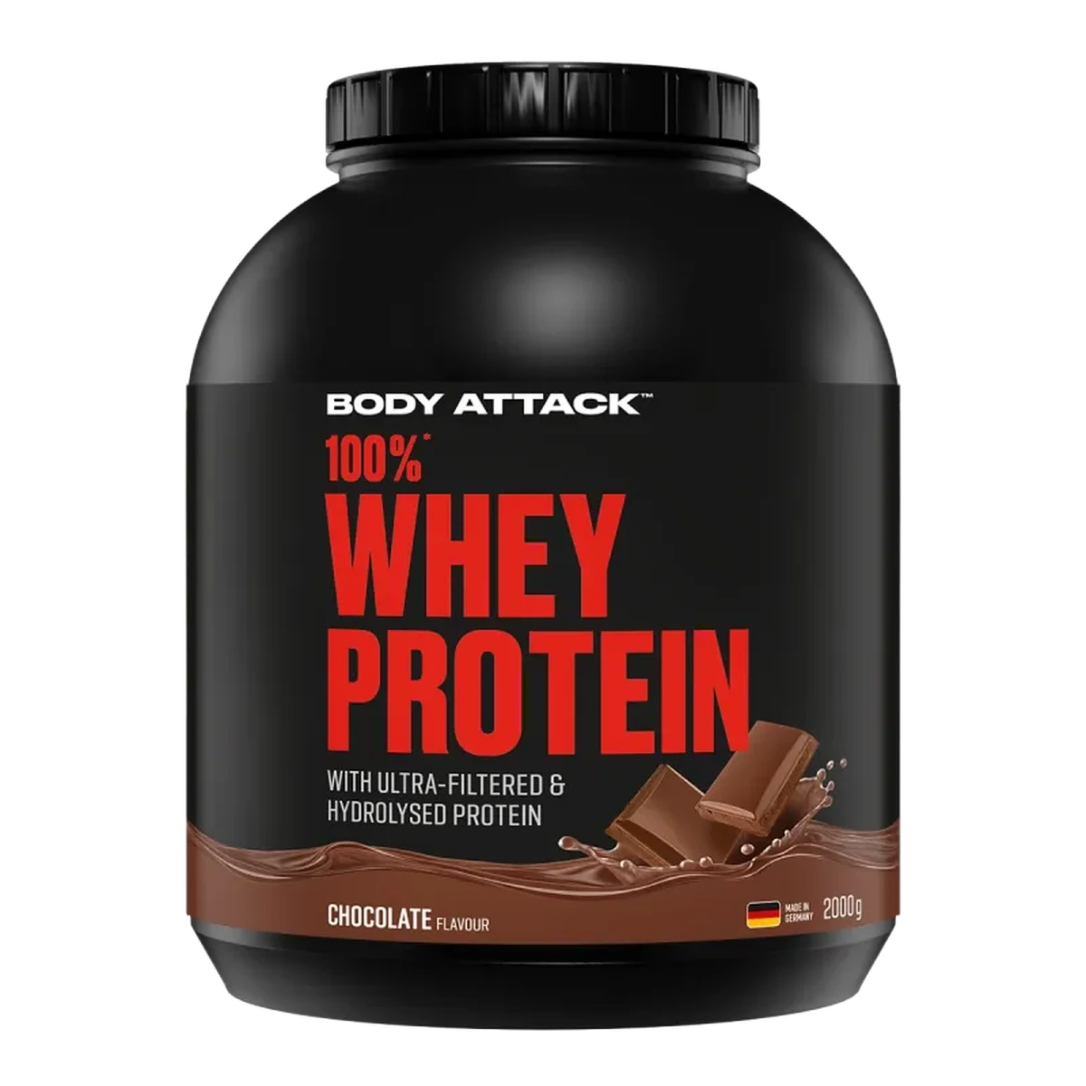 Body Attack 100% Whey Protein 2000g