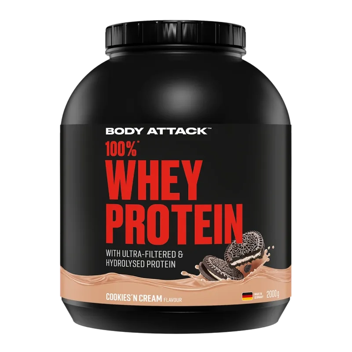 Body Attack 100% Whey Protein 2000g
