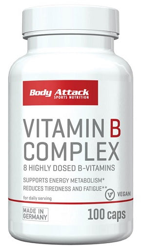 Body Attack Vitamin B-Complex 100 Kapsel