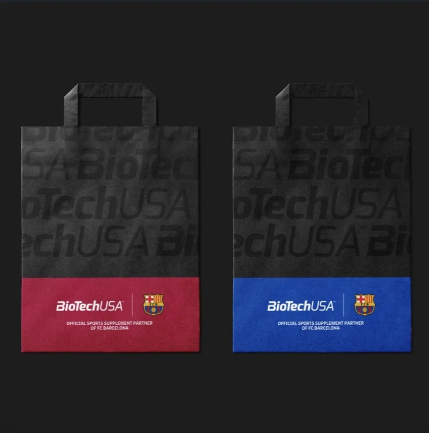 BioTech Paper Bags / Paper bag medium - FC Barcelona250 pieces