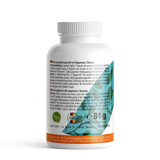 ProFuel Magnesium L-Threonate Magtein®120 Capsules