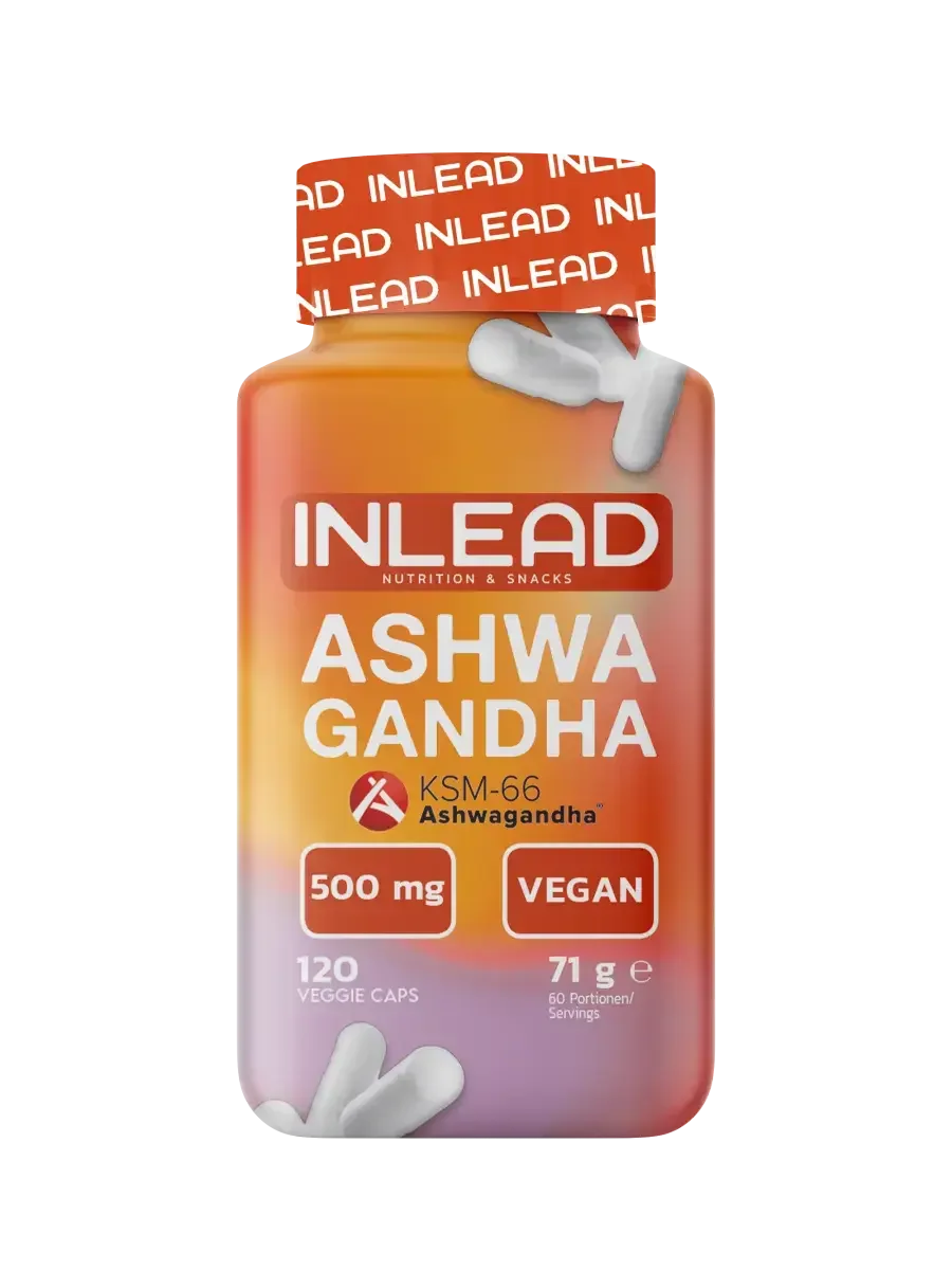 INLEAD Ashwagandha KSM-66 120 Capsules