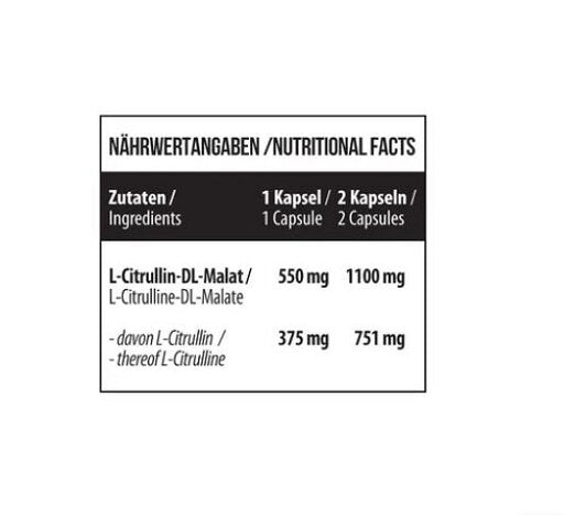 MST - Citrulline -120 Caps
