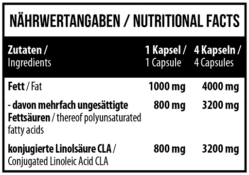 MST - CLA 1000mg 92 Capsules