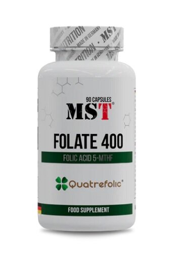 MST - Folate 400 Quatrefolic 90 Capsules