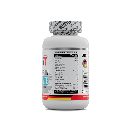MST - Magnesium Citrate 200mg - 90 Tablets