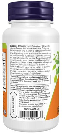 NOW Foods Kidney Cleanse90Vegan Capsules