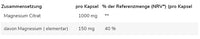 GN Magnesium Citrate 120 Kapseln
