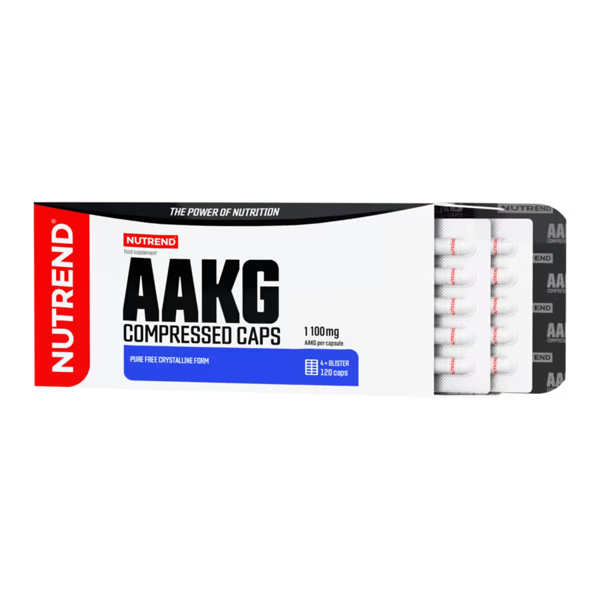 Nutrend AAKG Compressed Capsules - 120 Capsules
