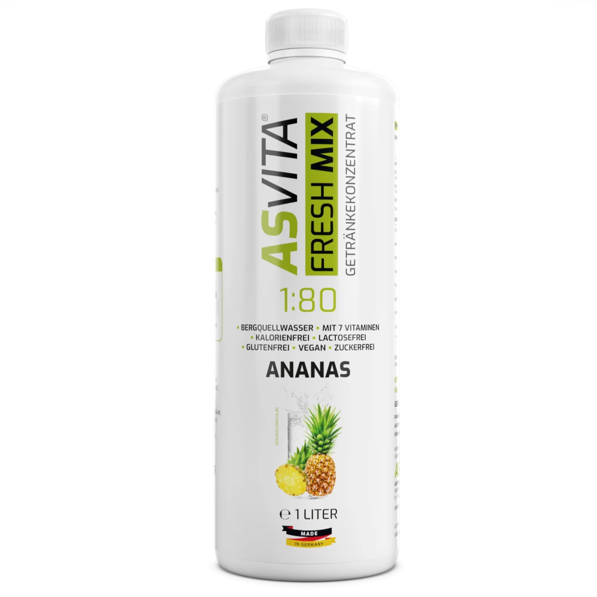 ASVita Fresh Mix Mineralgetränk 1/80 - 1L