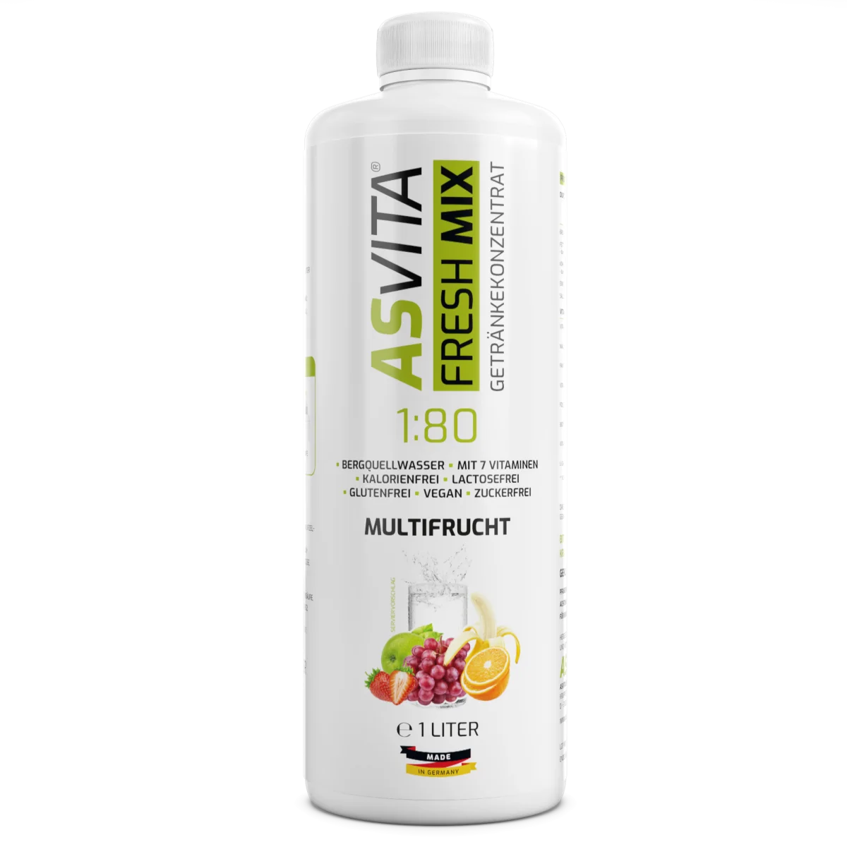 ASVita Fresh Mix Mineralgetränk 1/80 - 1L