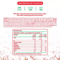 Nanosupps Protein Water Clear Beef Protein Isolate 1800g