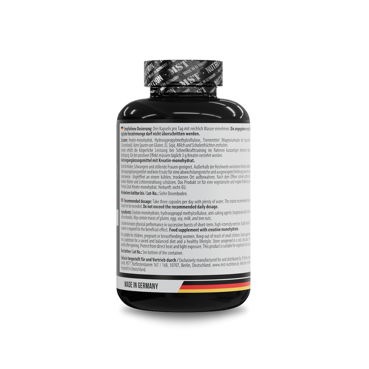 MST - Creatine Monohydrate - 300 Kapseln