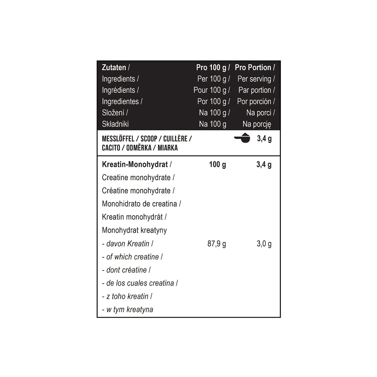MST - Creatin Pro CREAPURE 1000g