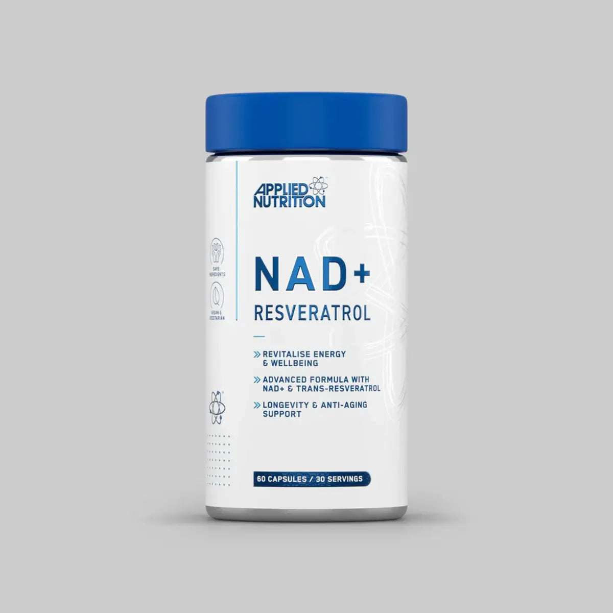 Applied Nutrition NAD+ Resveratrol 60 Kapseln