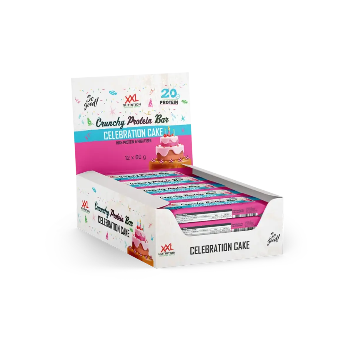 XXL Nutrition Crunchy Protein Bar 12x60g