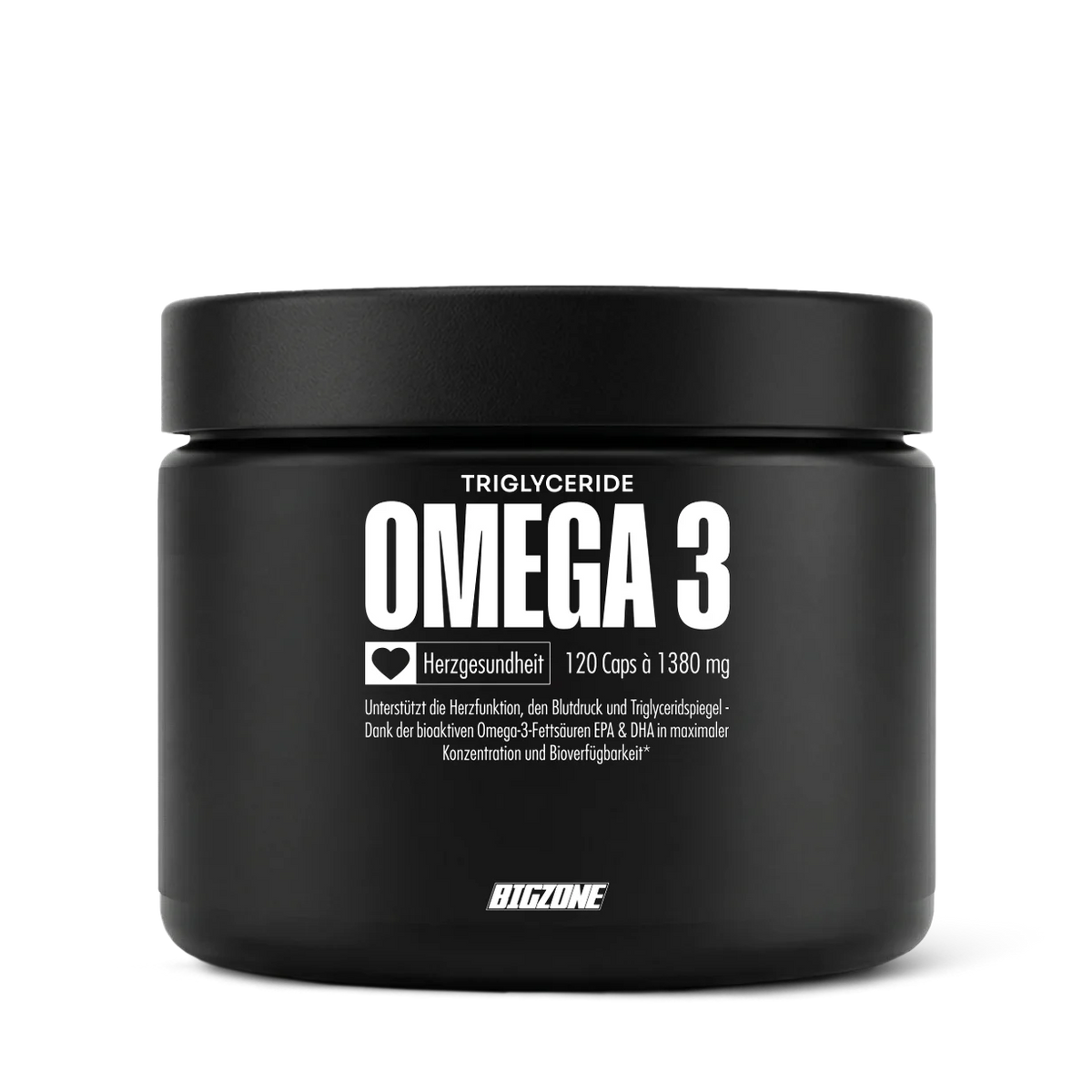 Big Zone Omega 3 Fury Triglyceride 120 Kapseln