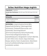 Scitec Mega Arginine 90 Kapsel