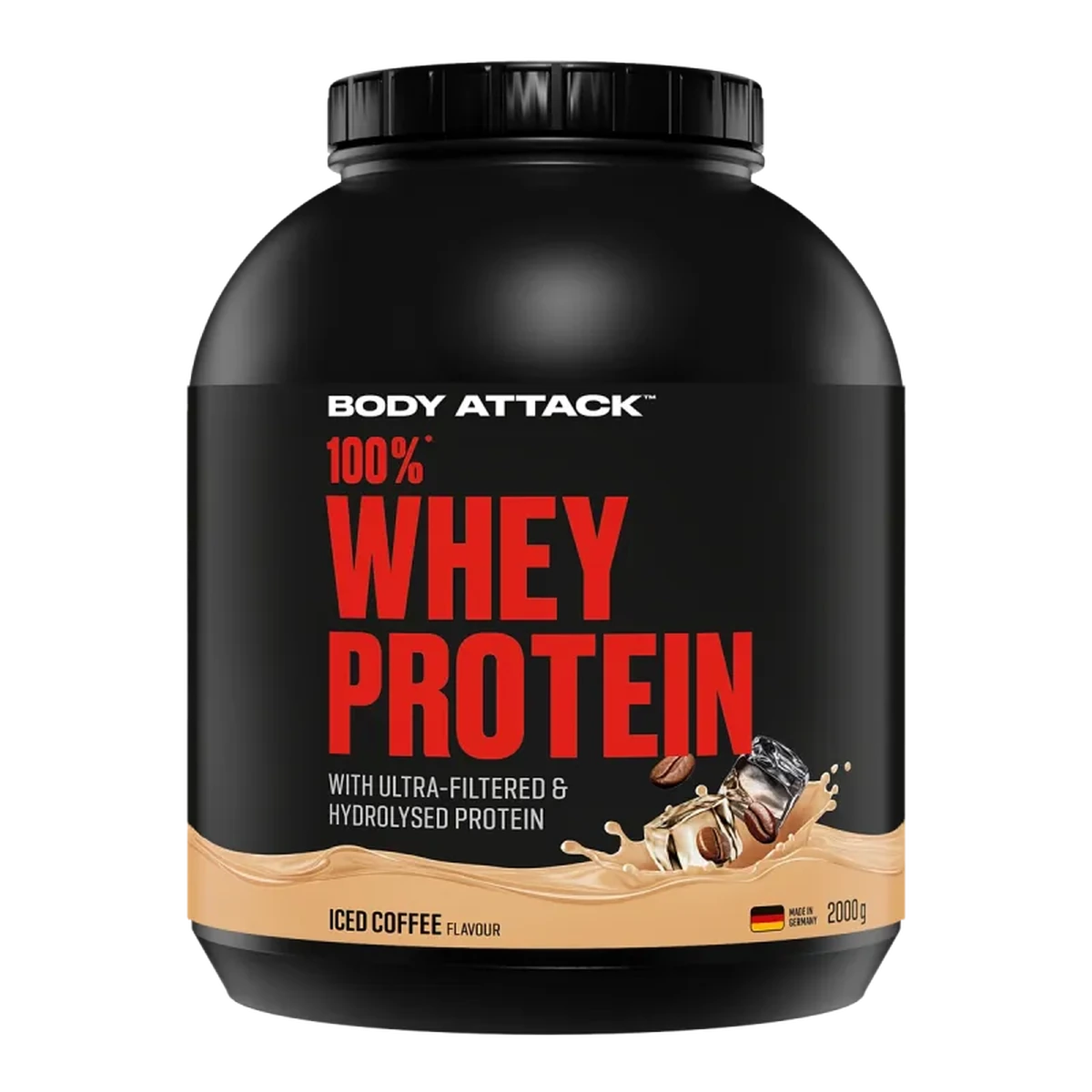 Body Attack 100% Whey Protein 2000g