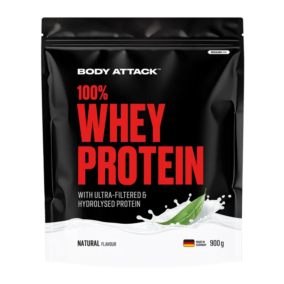 Body Attack 100% Whey Protein 900g