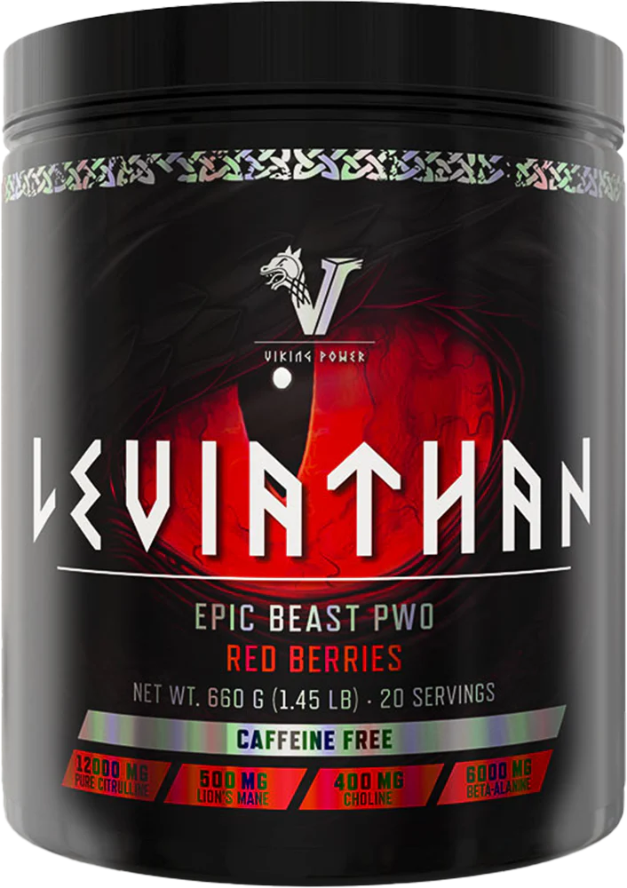 Viking Power - Leviathan Hardcore - Caffeine Free - 660 g