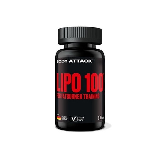 Body Attack Lipo 100 - 60 Capsules