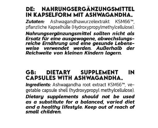 INLEAD Ashwagandha KSM-66 120 Capsules