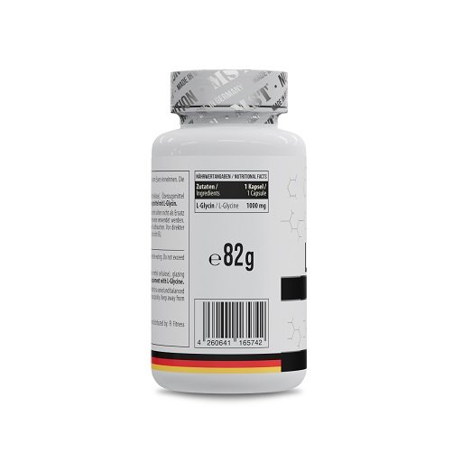MST - Glycine 1000mg 60 Capsules