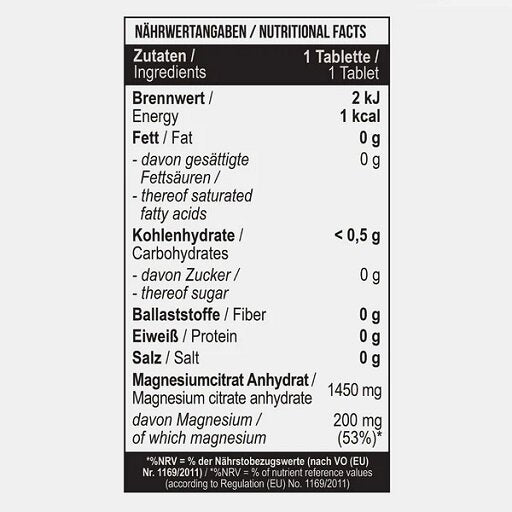 MST - Magnesium Citrate 200mg - 90 Tablets