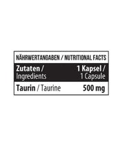 MST - Taurine 120 Capsules