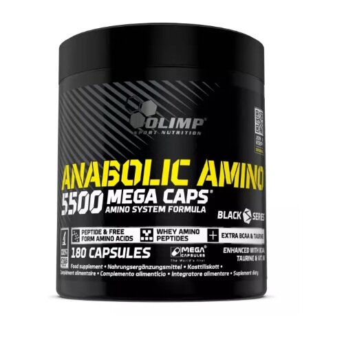 Olimp Anabolic Amino 5500 - 180 Mega Capsules