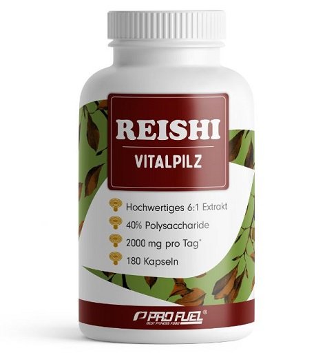ProFuel REISHI Medicinal Mushroom180 Capsules